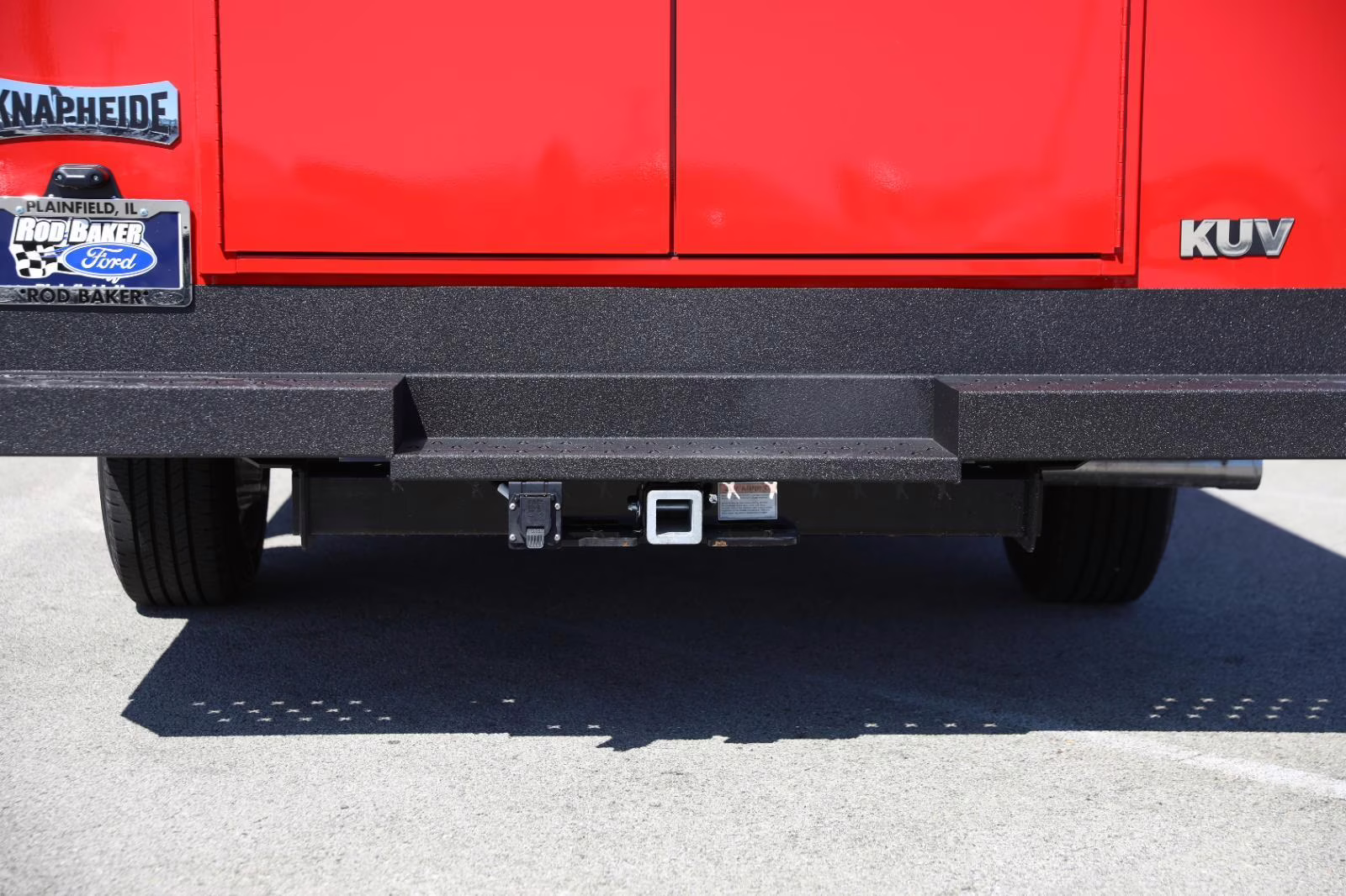 2026 Race Red Ford E-Series Cutaway Base RWD Chassis