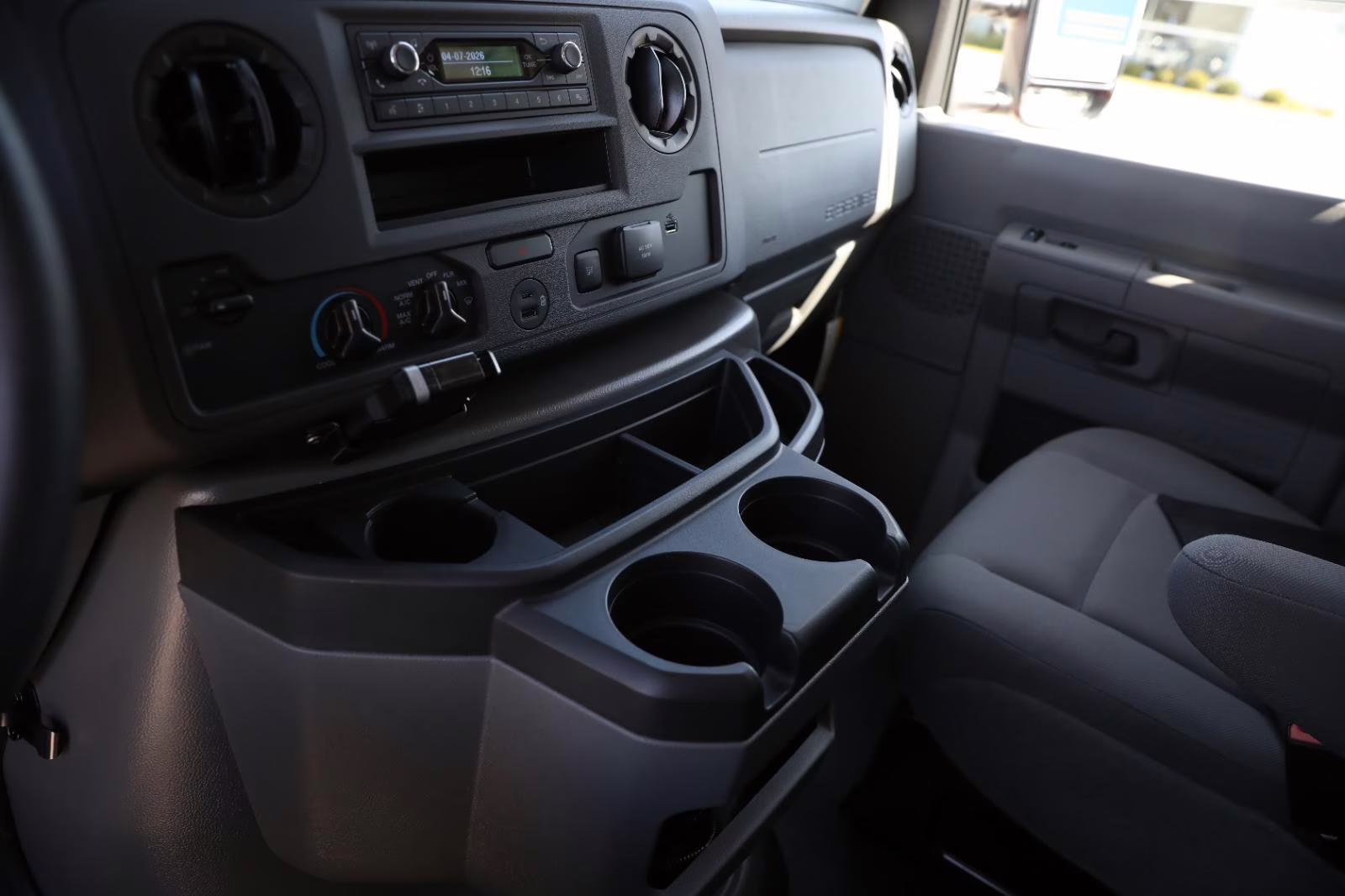 2026 Race Red Ford E-Series Cutaway Base RWD Chassis