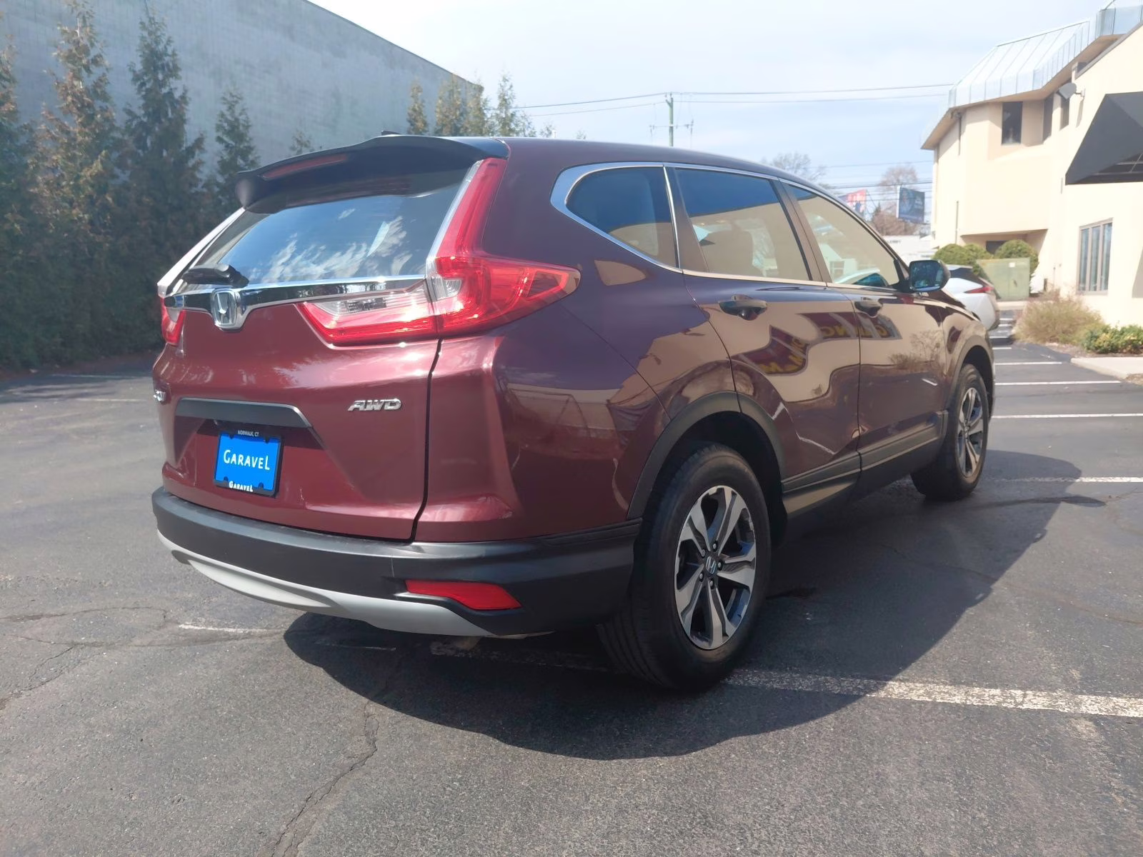 2019 Basque Red Pearl II Honda CR-V LX AWD SUV