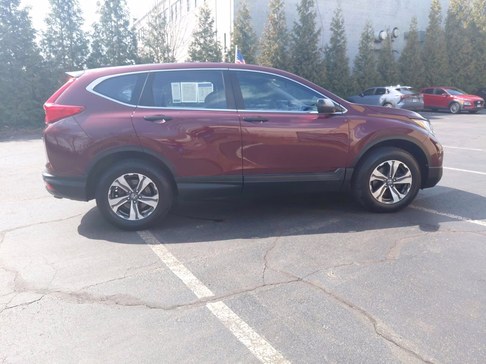 2019 Basque Red Pearl II Honda CR-V LX AWD SUV