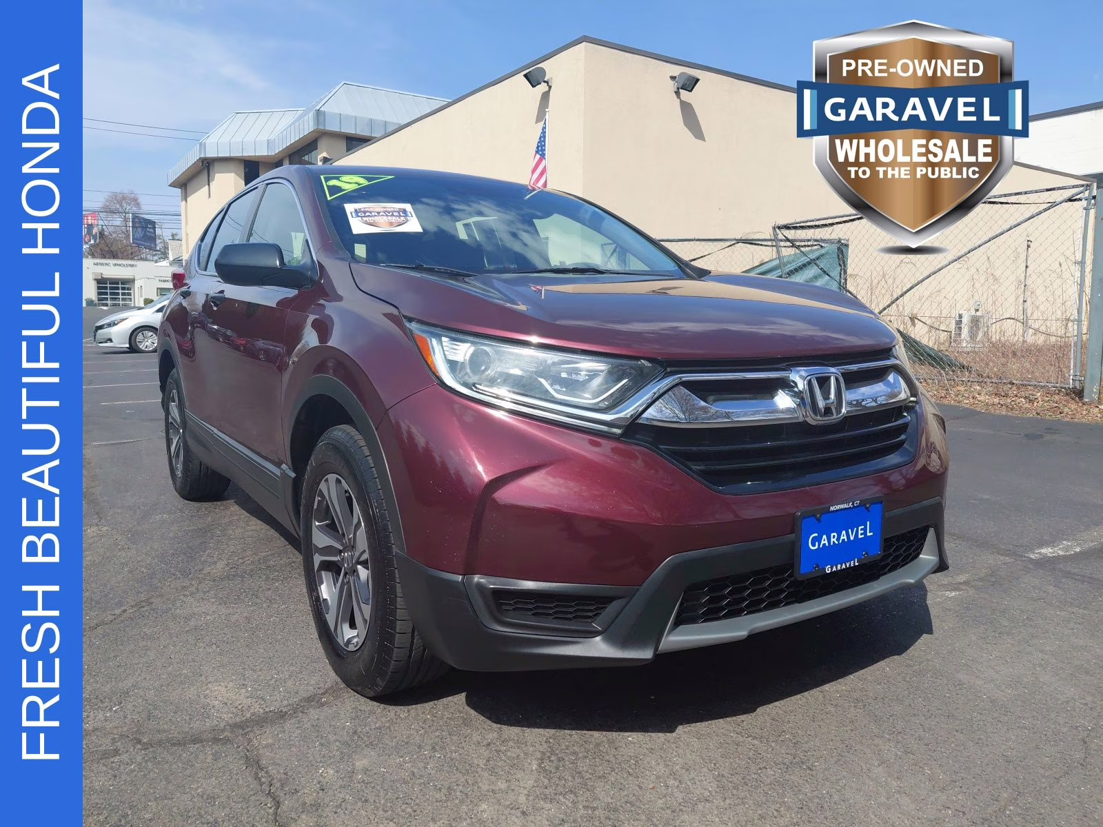 2019 Basque Red Pearl II Honda CR-V LX AWD SUV