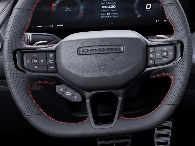 2026 Diamond Black Crystal Pearlcoat Dodge Charger R/T Scat Pack AWD Sedan