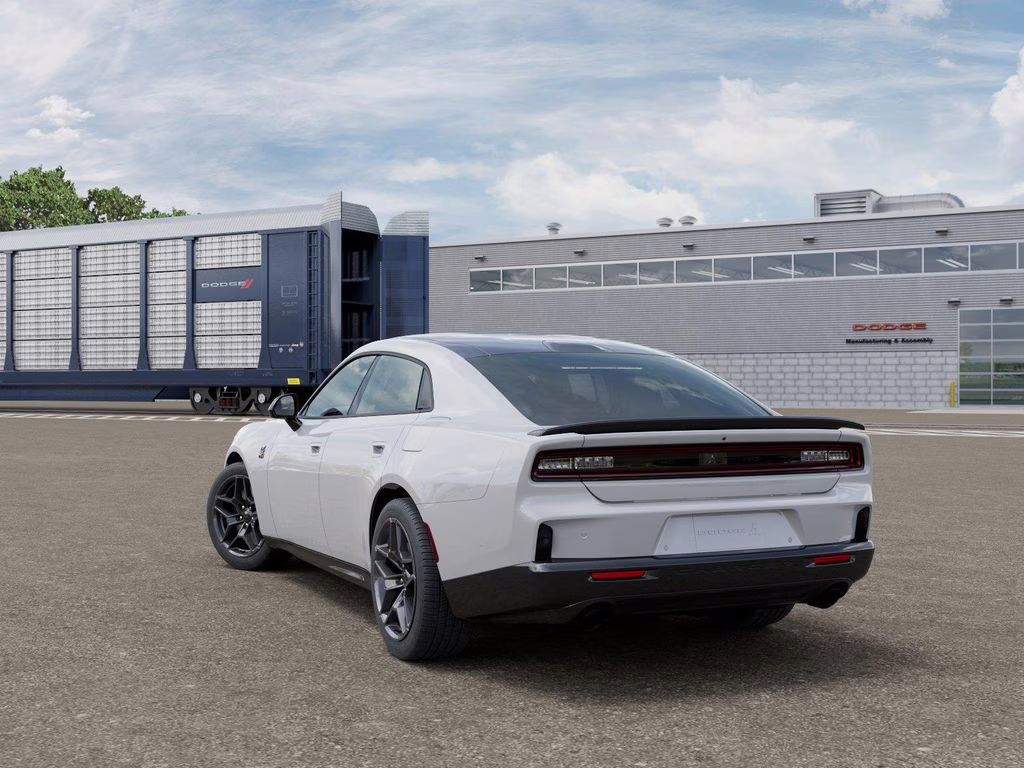 2026 Bright White Clearcoat Dodge Charger R/T Scat Pack AWD Sedan