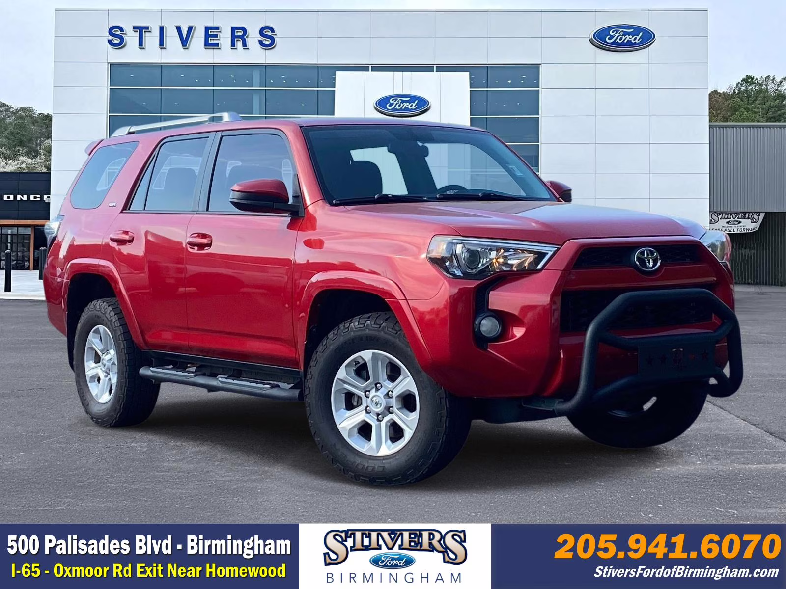 2016 Barcelona Red Metallic Toyota 4Runner SR5 4X4 SUV