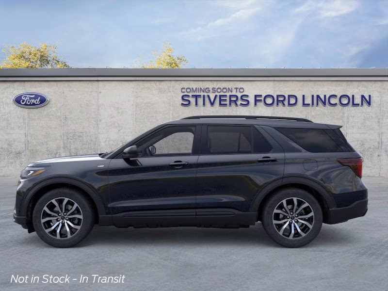 2026 Agate Black Metallic Ford Explorer ST-Line RWD SUV