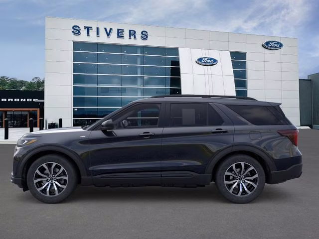 2026 Agate Black Metallic Ford Explorer ST-Line RWD SUV