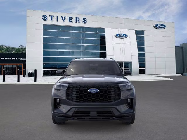 2026 Agate Black Metallic Ford Explorer ST-Line RWD SUV