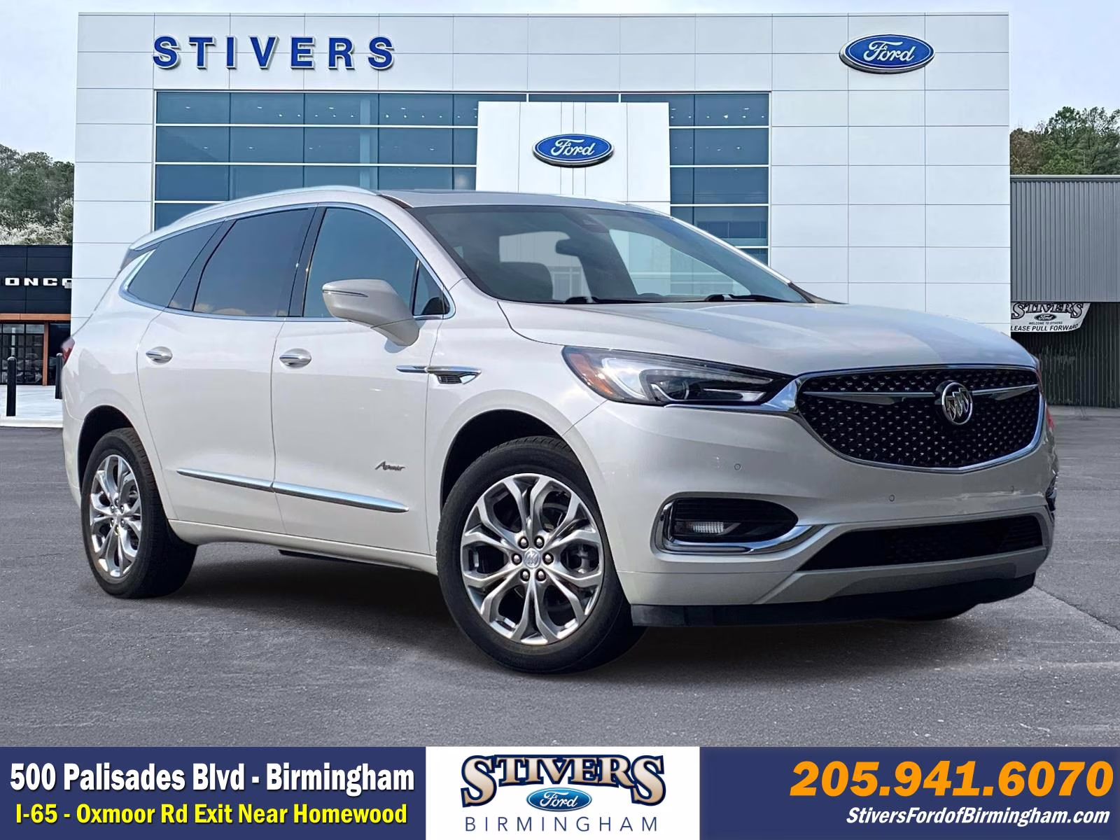 2021 White Frost Tricoat Buick Enclave Avenir AWD SUV