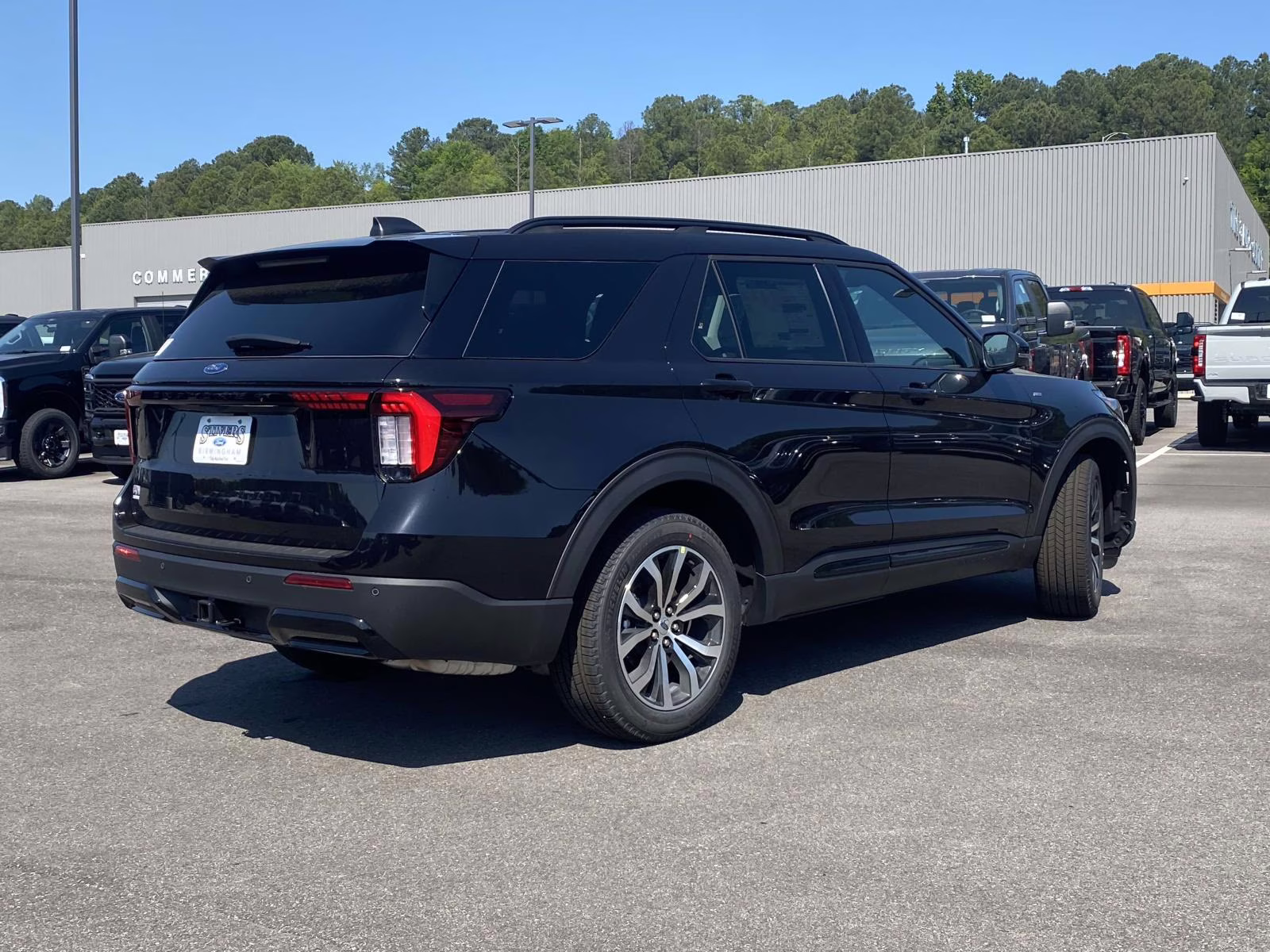 2026 Agate Black Metallic Ford Explorer ST-Line RWD SUV