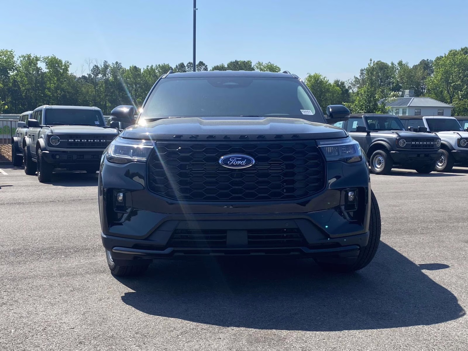 2026 Agate Black Metallic Ford Explorer ST-Line RWD SUV