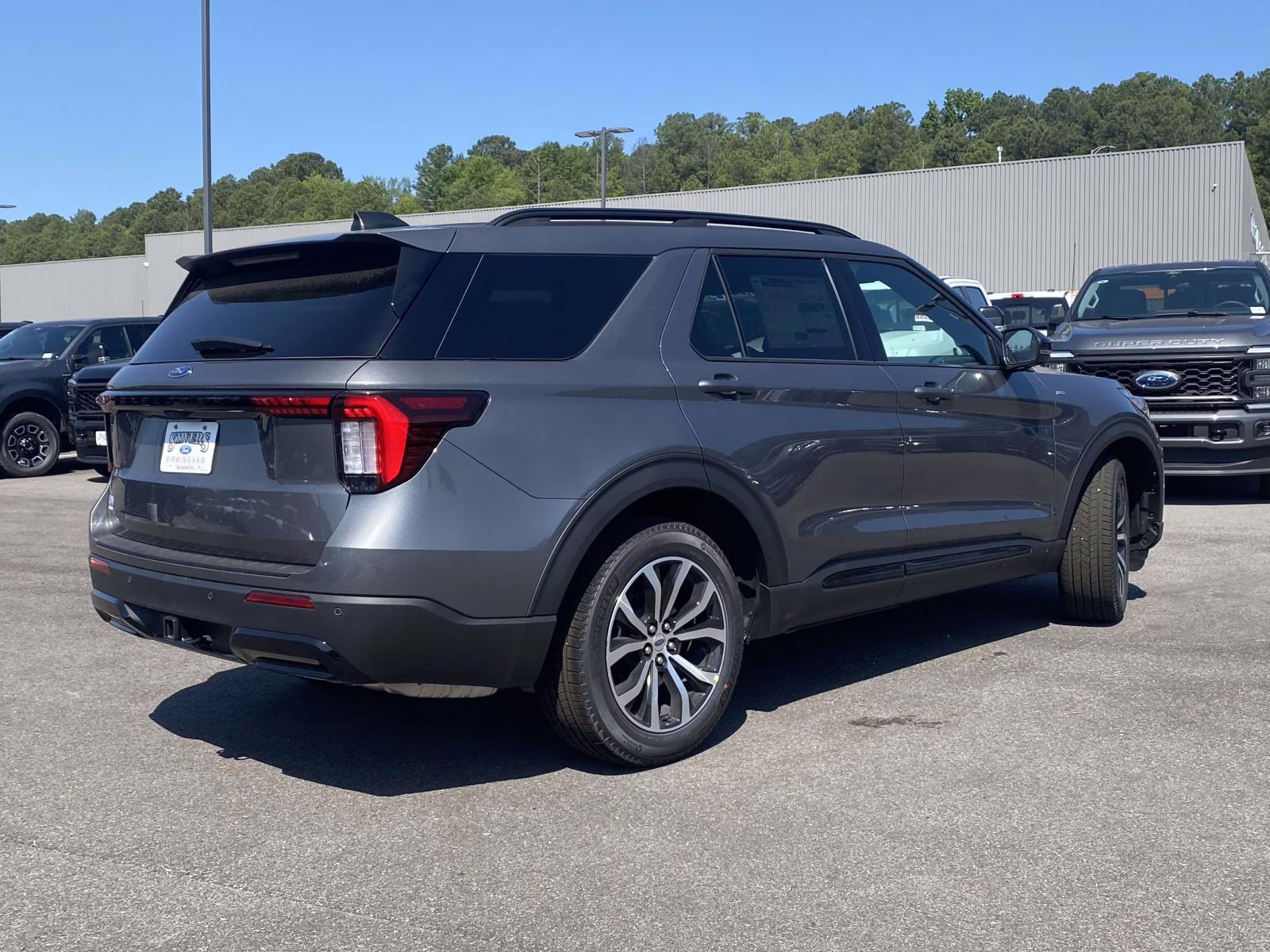 2026 Carbonized Gray Metallic Ford Explorer ST-Line RWD SUV
