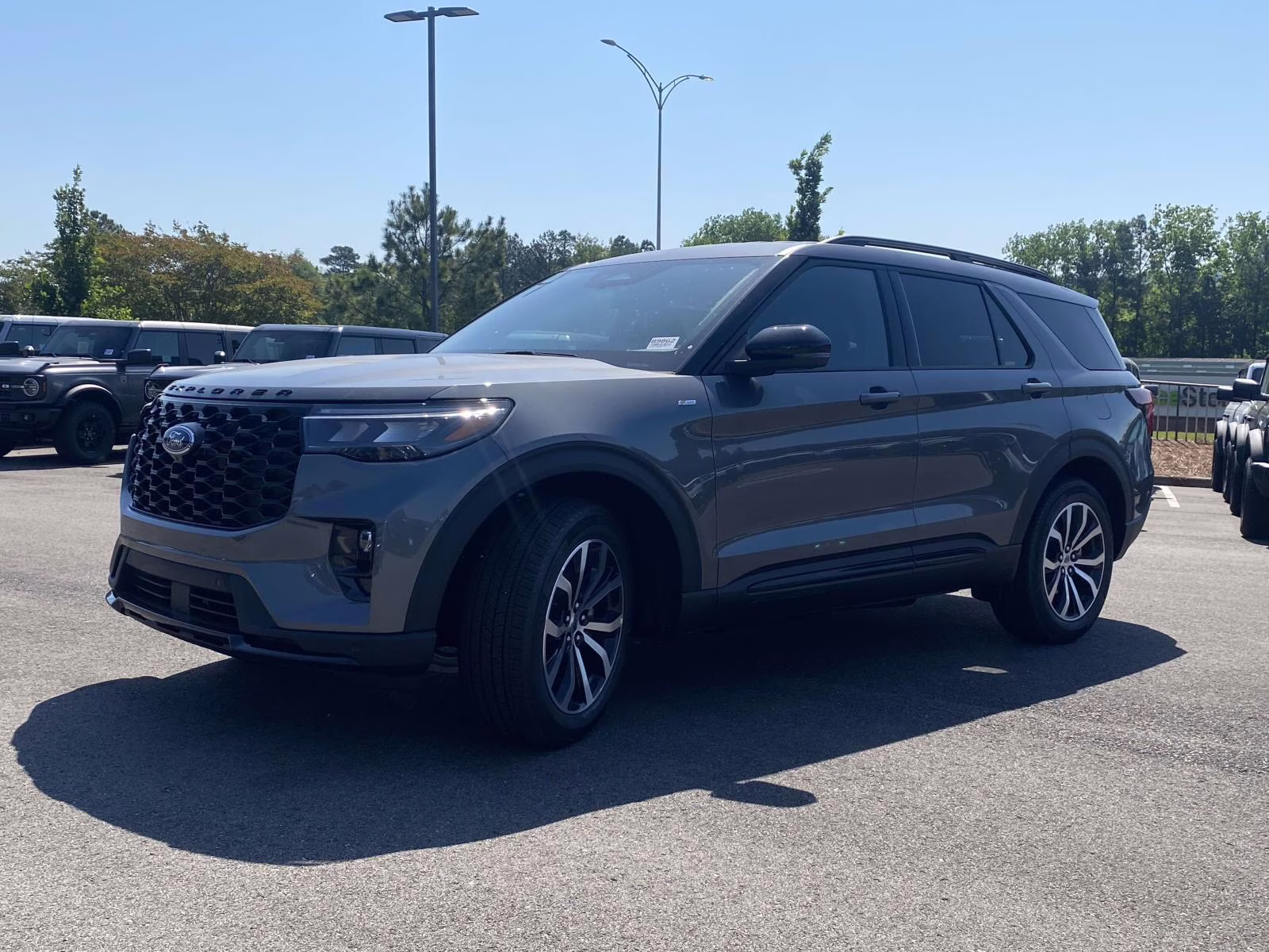 2026 Carbonized Gray Metallic Ford Explorer ST-Line RWD SUV