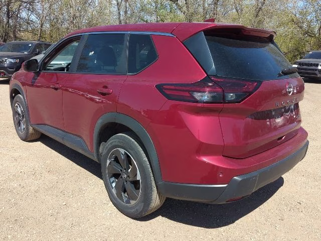 2025 Scarlet Ember Tintcoat Nissan Rogue SV AWD SUV