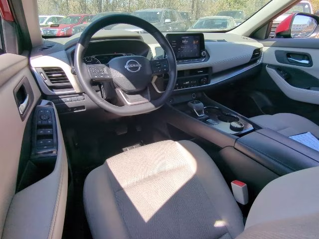 2025 Scarlet Ember Tintcoat Nissan Rogue SV AWD SUV