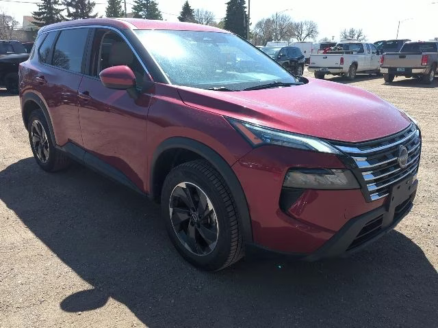 2025 Scarlet Ember Tintcoat Nissan Rogue SV AWD SUV