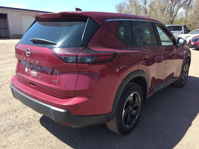 2025 Scarlet Ember Tintcoat Nissan Rogue SV AWD SUV