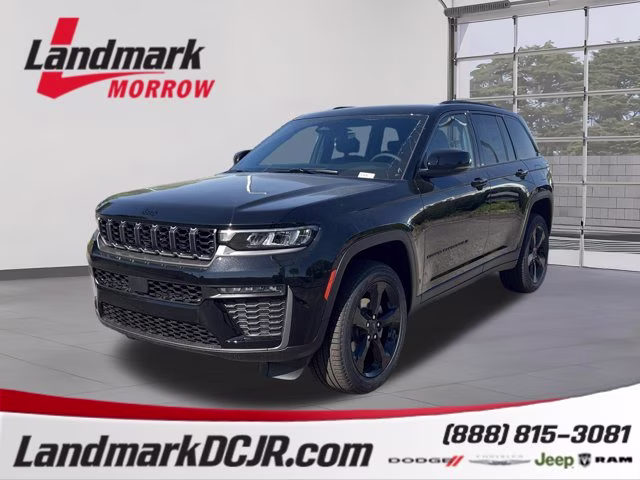 2026 Diamond Black Crystal Pearlcoat Jeep Grand Cherokee Limited 4X4 SUV