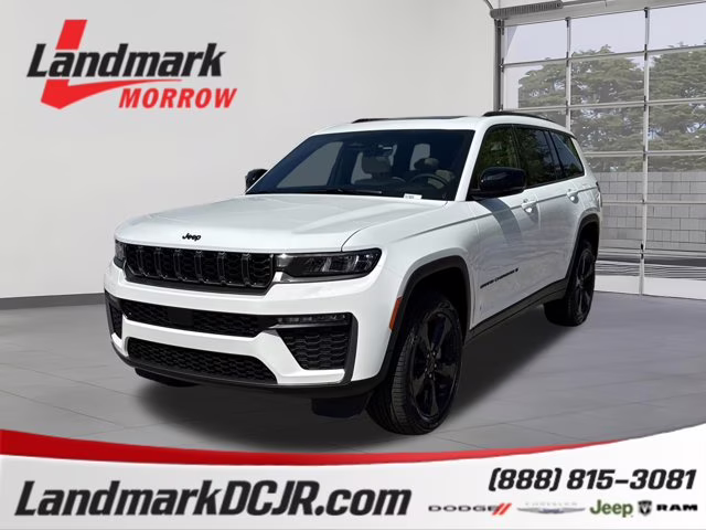 2026 Bright White Clearcoat Jeep Grand Cherokee L Limited RWD SUV