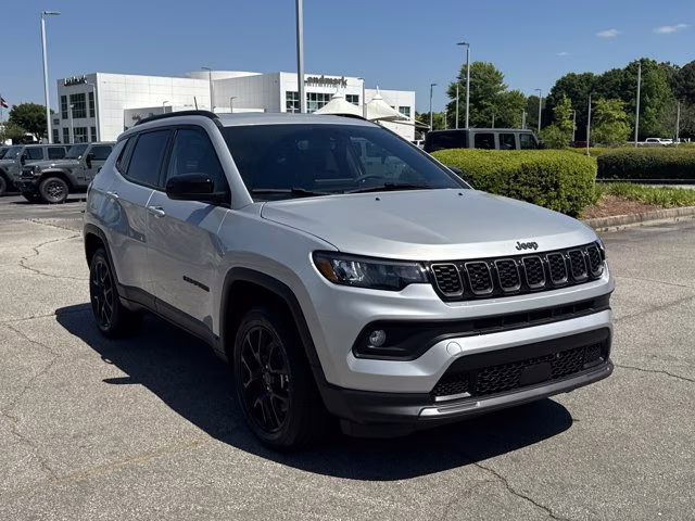2026 Silver Zynith Metallic Clearcoat Jeep Compass Latitude Altitude 4X4 SUV