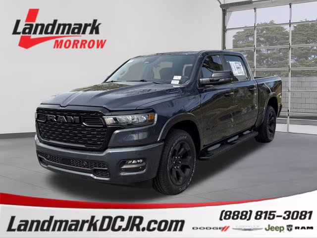 2026 Forged Blue Metallic Ram 1500 Big Horn RWD Truck