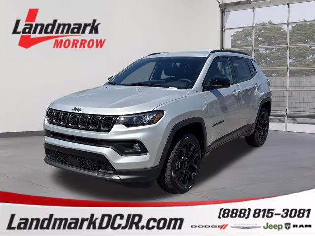 2026 Silver Zynith Metallic Clearcoat Jeep Compass Latitude Altitude 4X4 SUV