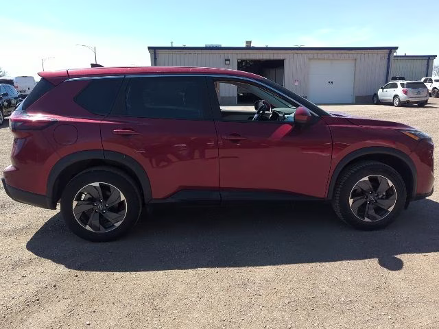 2025 Scarlet Ember Tintcoat Nissan Rogue SV AWD SUV