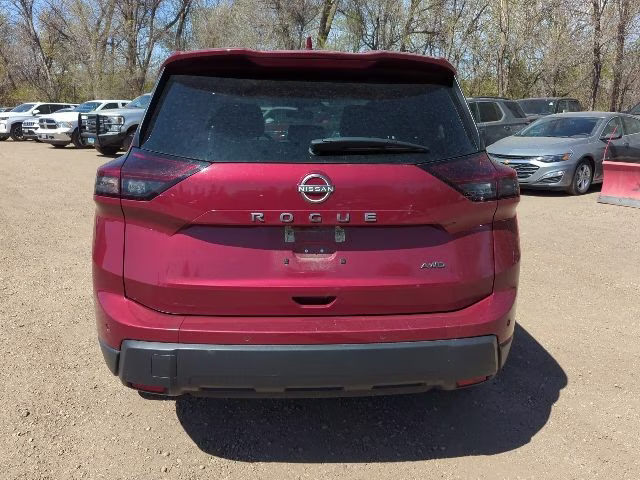 2025 Scarlet Ember Tintcoat Nissan Rogue SV AWD SUV