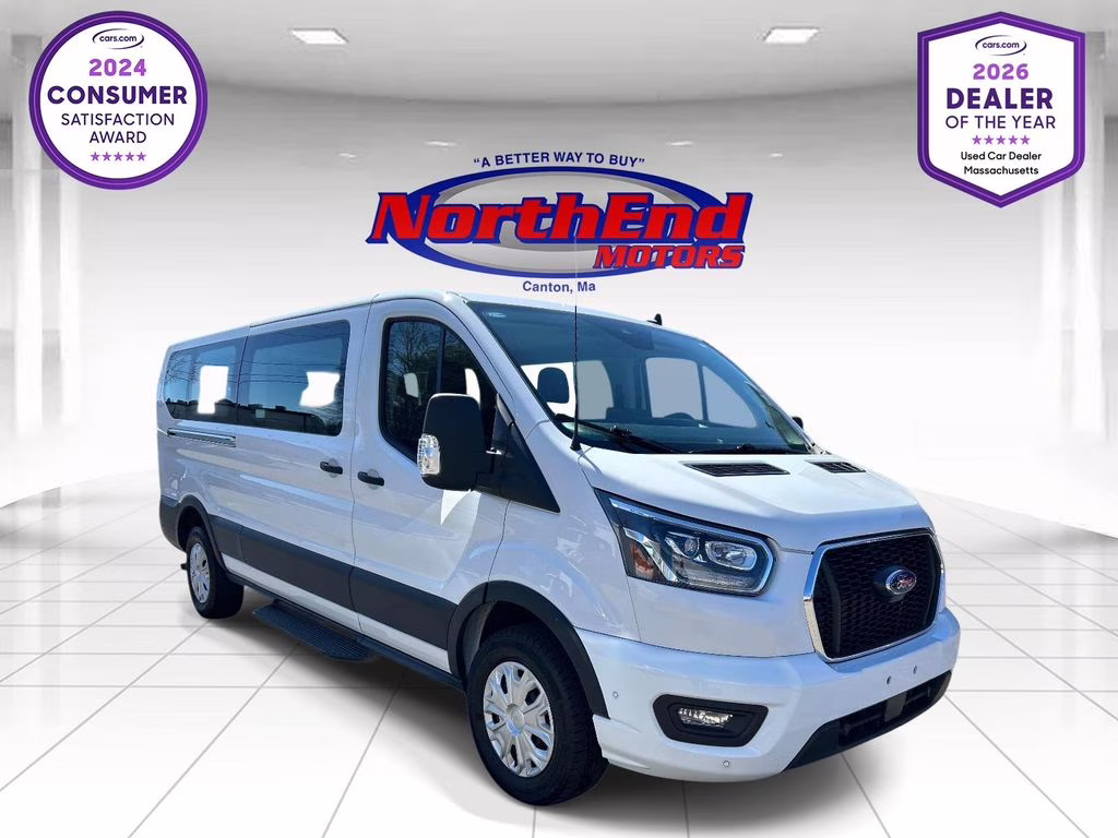 2023 Oxford White Ford Transit-350 XLT RWD Crossover
