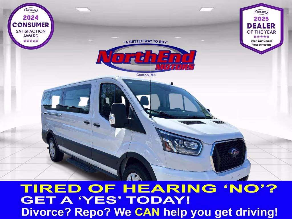 2023 Oxford White Ford Transit-350 XLT RWD Crossover