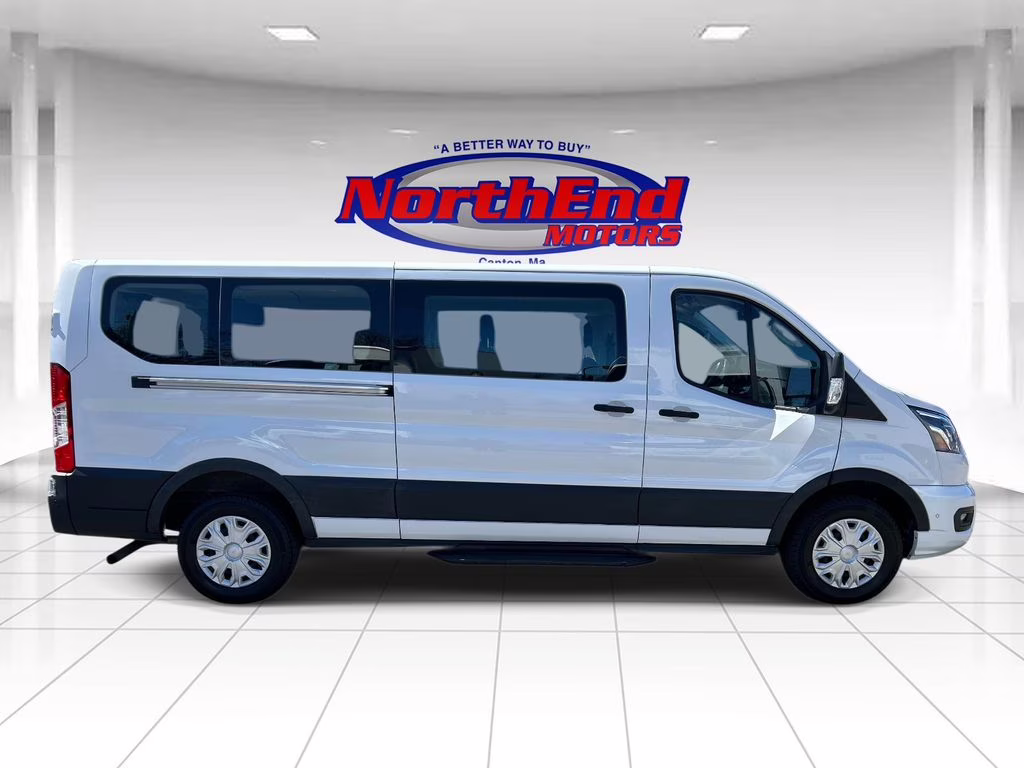 2023 Oxford White Ford Transit-350 XLT RWD Crossover