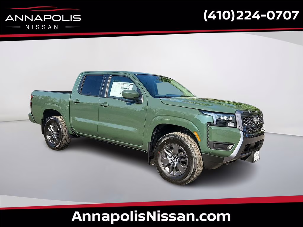 2026 Tactical Green Metallic Nissan Frontier SV 4X4 Truck