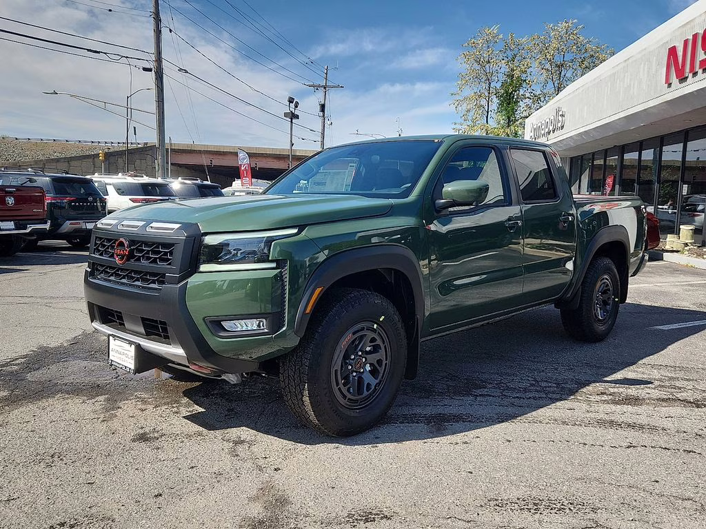 2026 Tactical Green Metallic Nissan Frontier PRO-4X 4X4 Truck