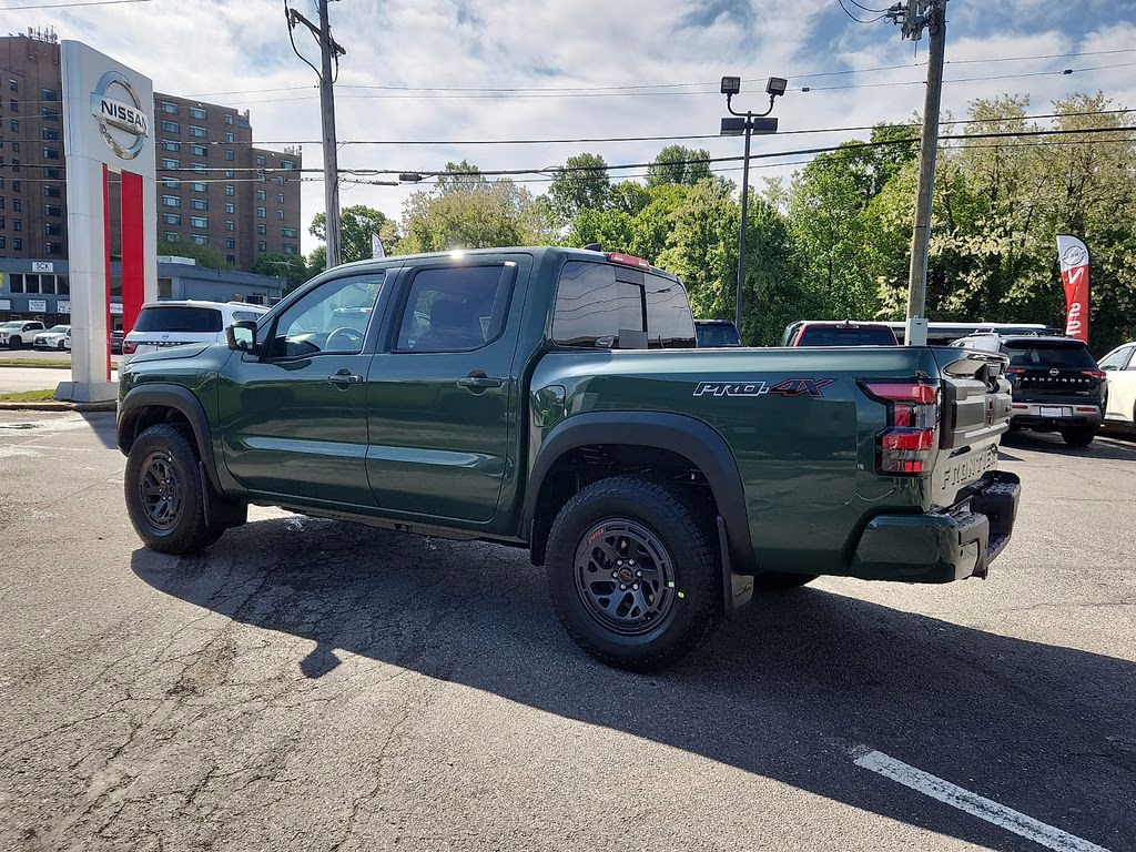 2026 Tactical Green Metallic Nissan Frontier PRO-4X 4X4 Truck