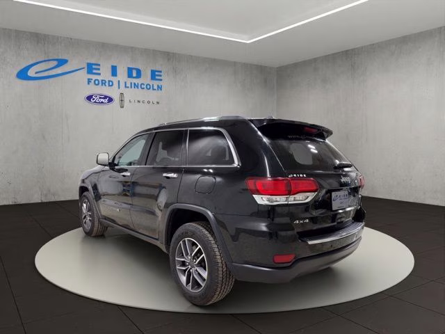 2022 Diamond Black Crystal Pearlcoat Jeep Grand Cherokee WK Limited 4X4 SUV