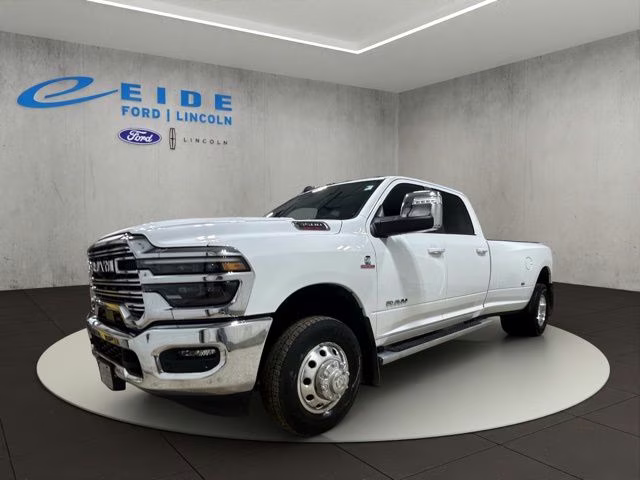 2025 Bright White Clearcoat Ram 3500 Laramie 4X4 Truck
