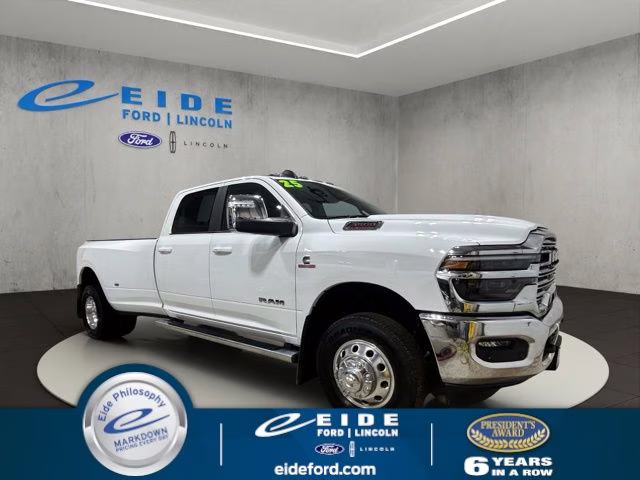 2025 Bright White Clearcoat Ram 3500 Laramie 4X4 Truck
