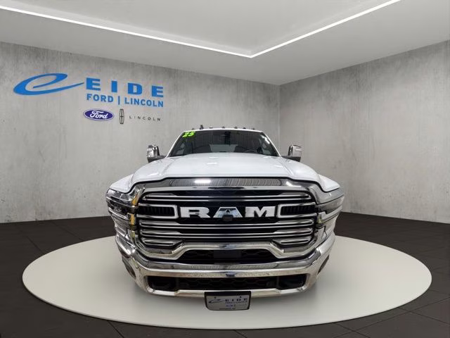 2025 Bright White Clearcoat Ram 3500 Laramie 4X4 Truck
