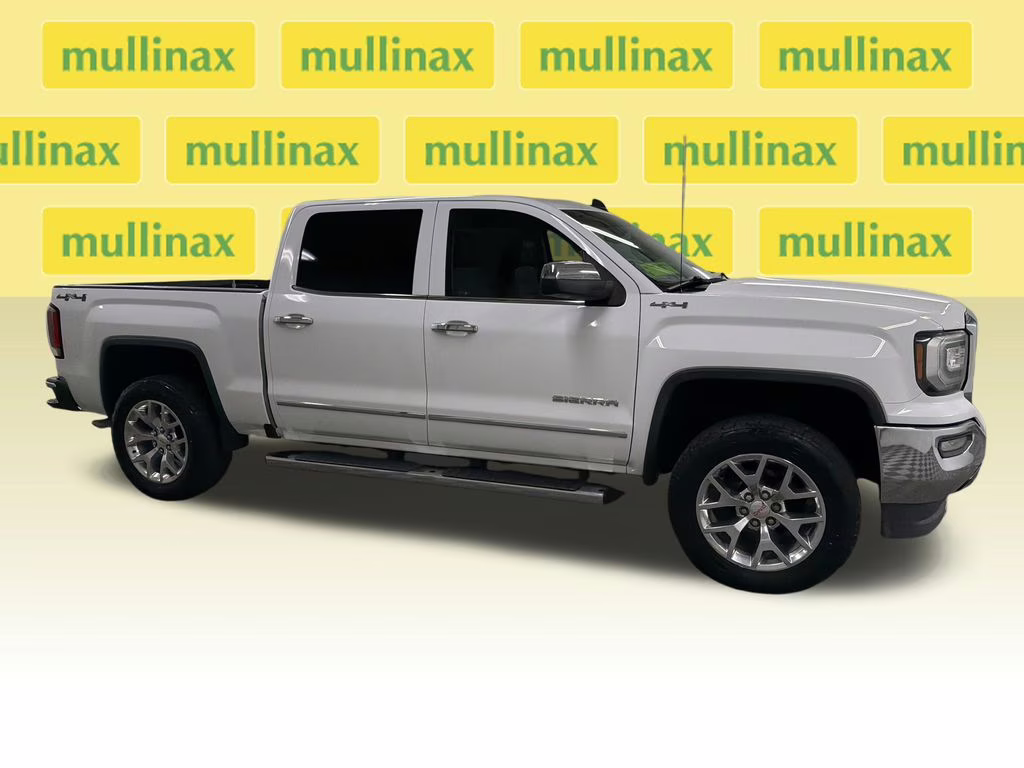 2016 Summit White GMC Sierra 1500 SLT 4X4 Truck