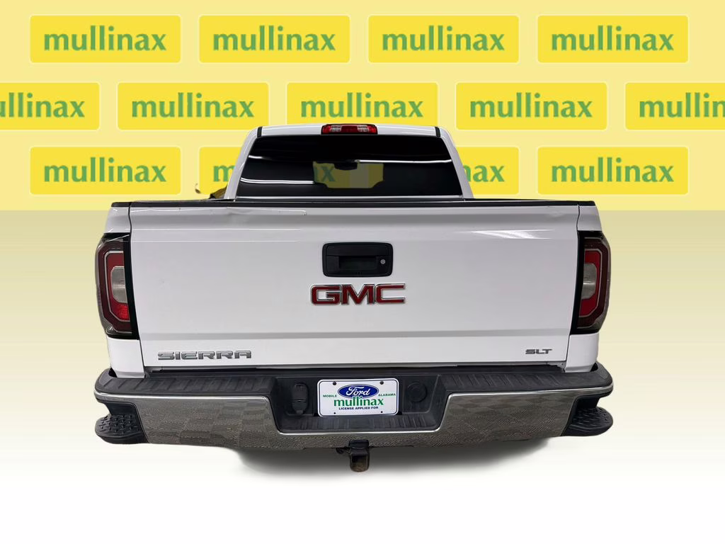 2016 Summit White GMC Sierra 1500 SLT 4X4 Truck