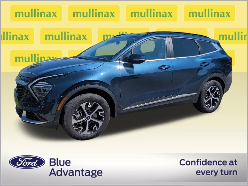 2025 Vesta Blue Kia Sportage Hybrid EX AWD SUV