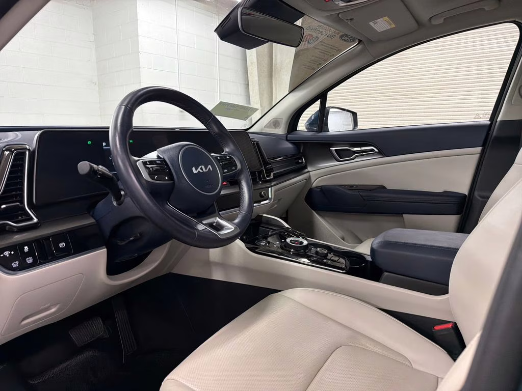 2025 Vesta Blue Kia Sportage Hybrid EX AWD SUV