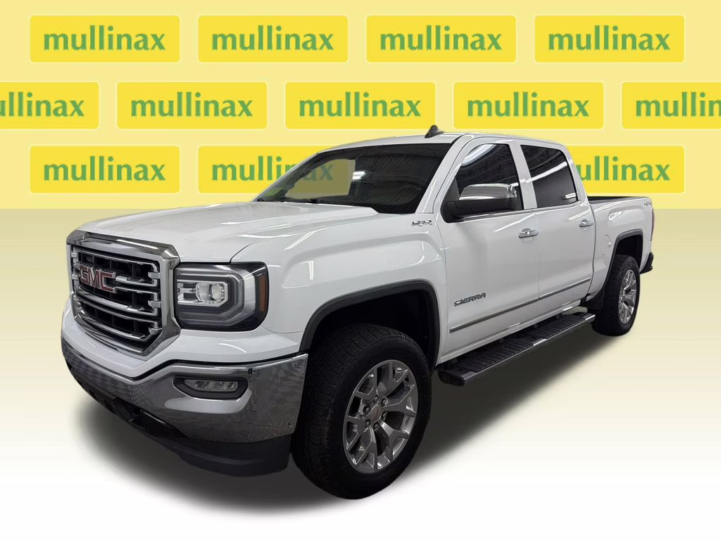 2016 Summit White GMC Sierra 1500 SLT 4X4 Truck