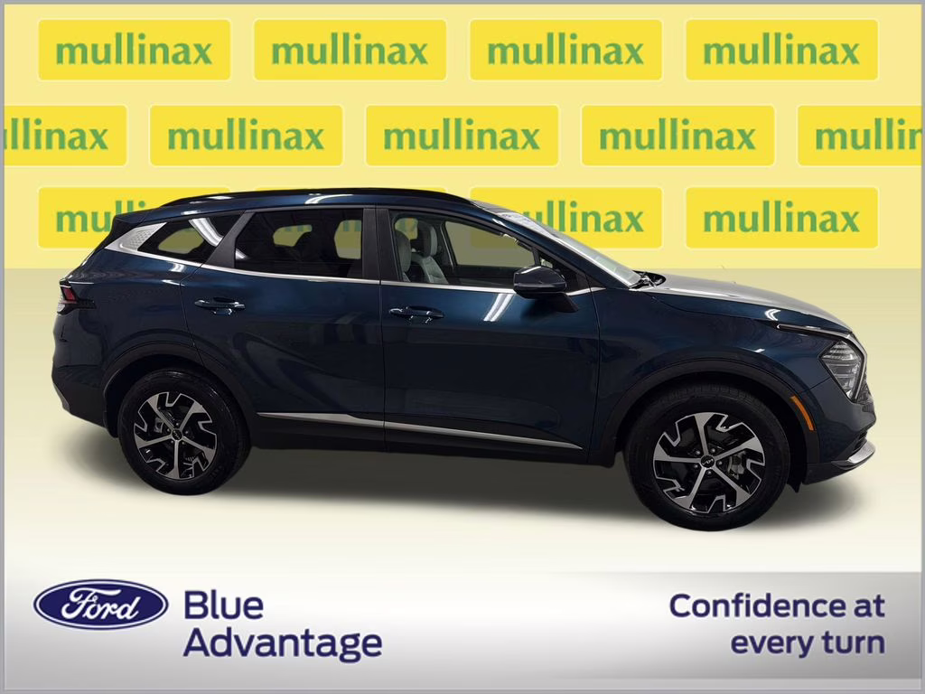 2025 Vesta Blue Kia Sportage Hybrid EX AWD SUV