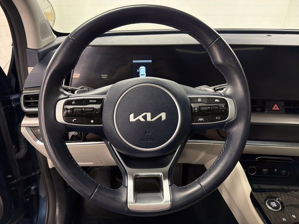 2025 Vesta Blue Kia Sportage Hybrid EX AWD SUV
