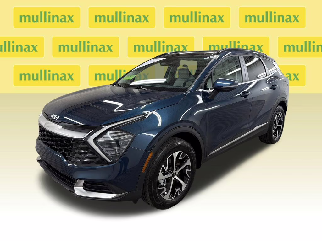 2025 Vesta Blue Kia Sportage Hybrid EX AWD SUV
