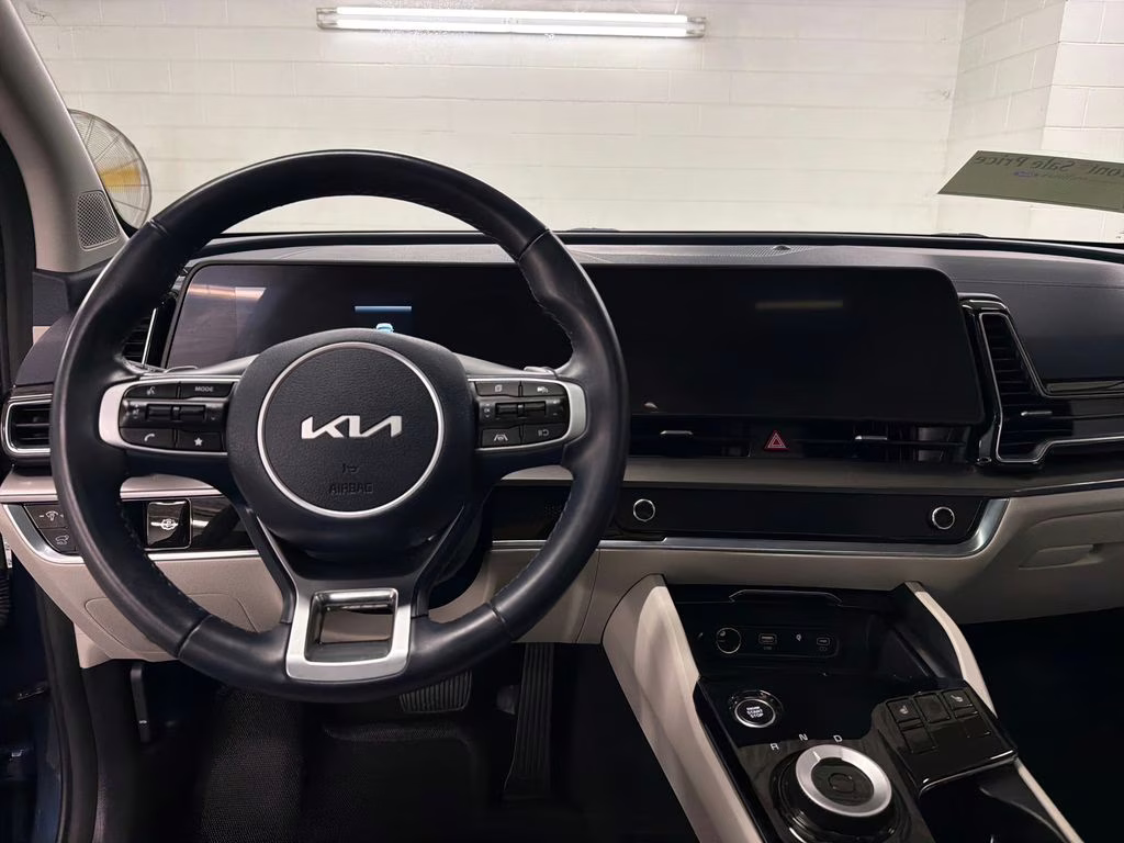 2025 Vesta Blue Kia Sportage Hybrid EX AWD SUV
