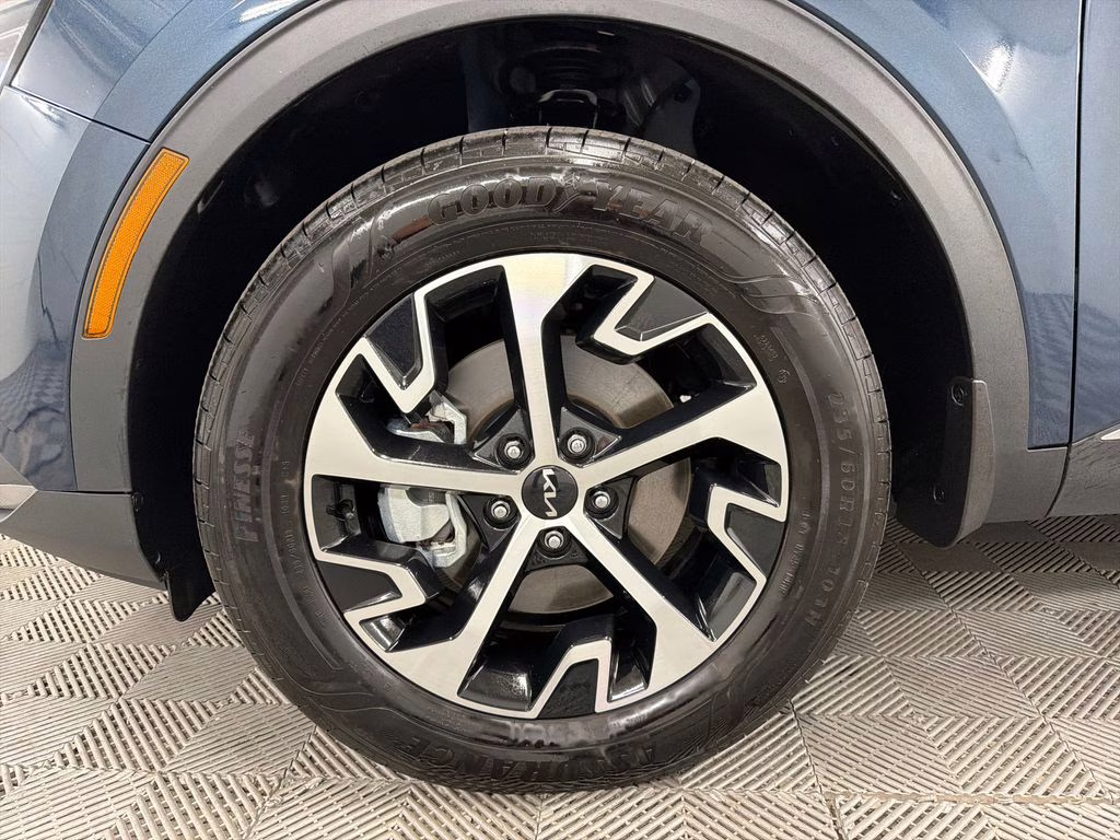 2025 Vesta Blue Kia Sportage Hybrid EX AWD SUV