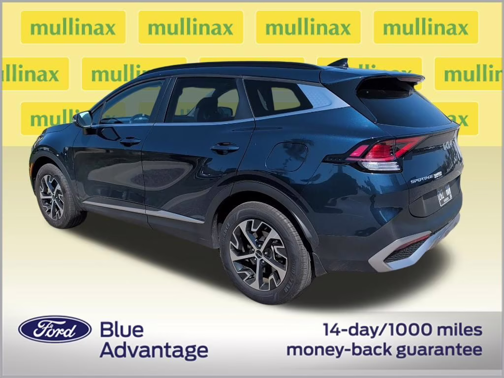 2025 Vesta Blue Kia Sportage Hybrid EX AWD SUV