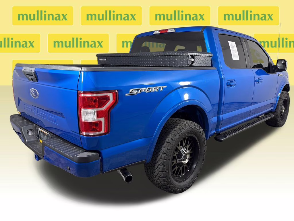 2020 Velocity Blue Metallic Ford F-150 XLT RWD Truck