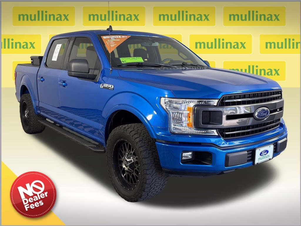2020 Velocity Blue Metallic Ford F-150 XLT RWD Truck